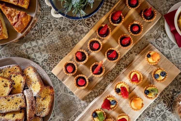 Dettaglio buffet dolci