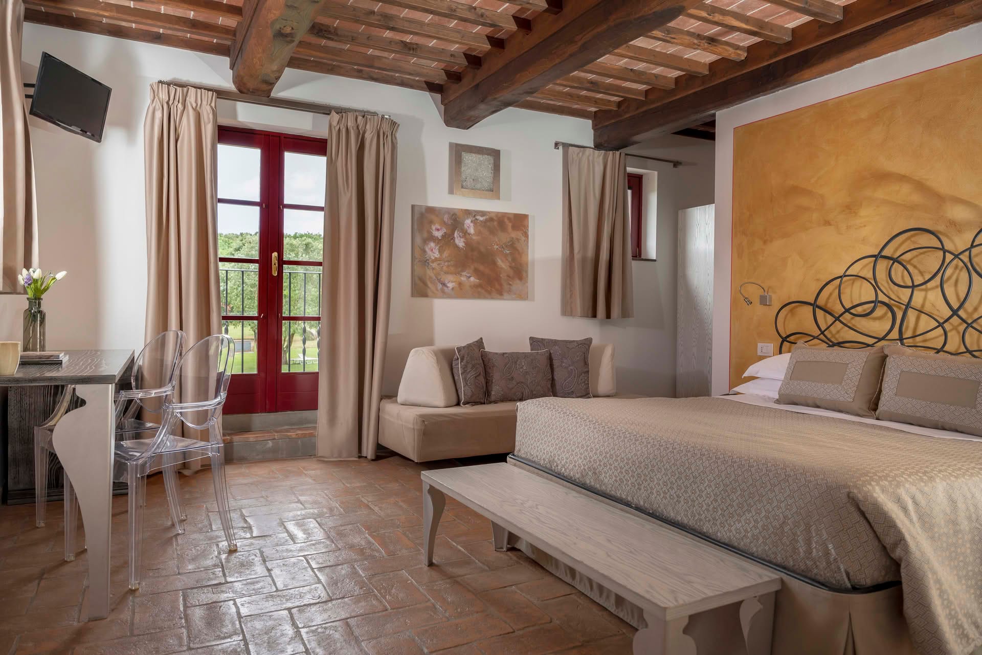 Deluxe Camere Casolare Terre Rosse Sangimignano 02