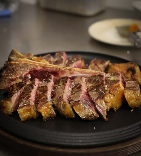 Secondo piatto di carne Ristorante Casolare Terre Rosse