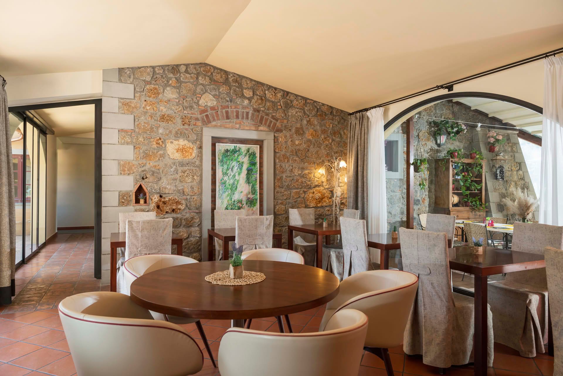 Interni Casolare Terre Rosse Sangimignano 01