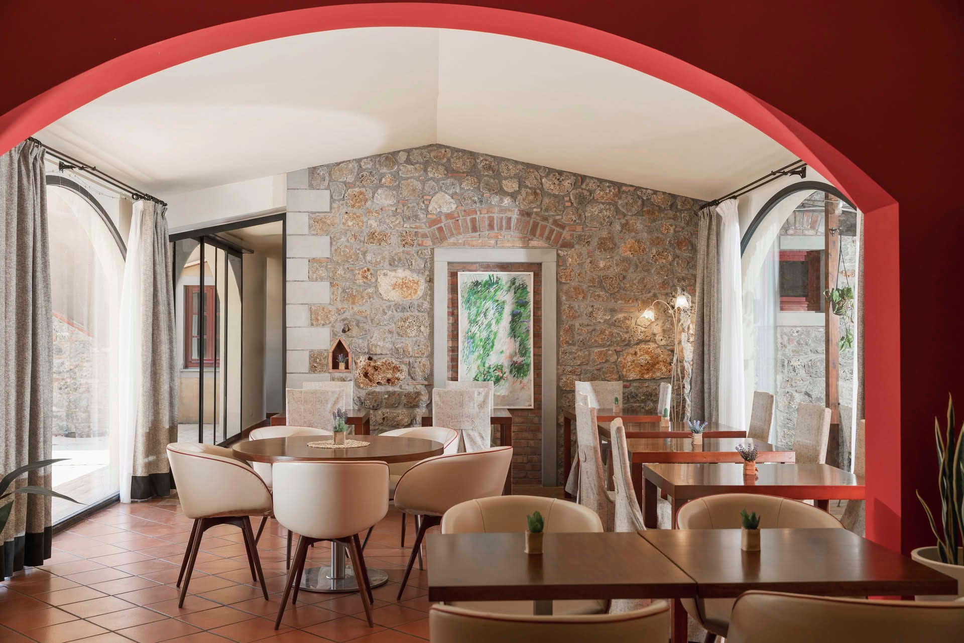 Interni Casolare Terre Rosse Sangimignano 02