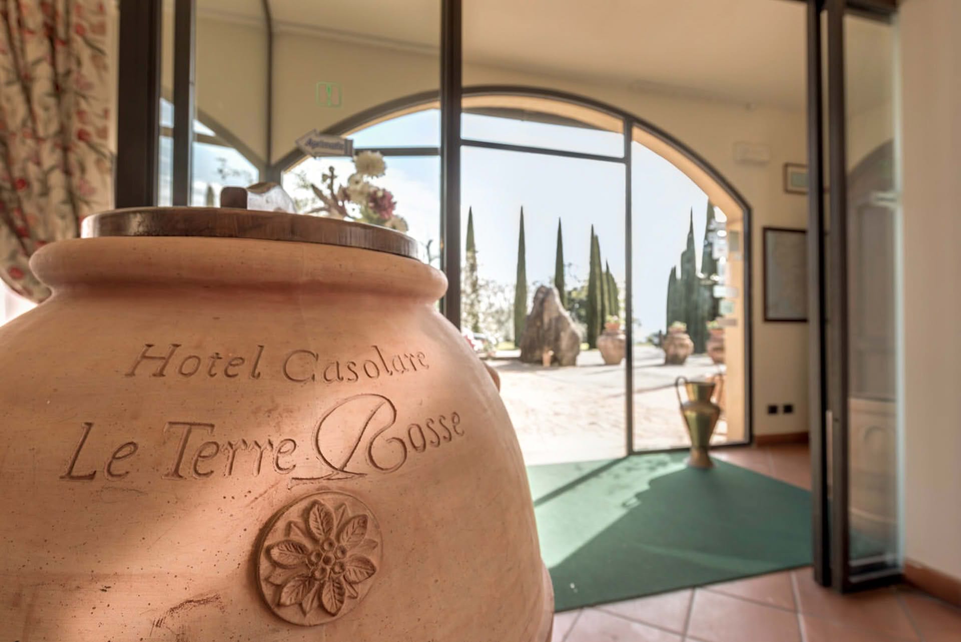 Interni  Casolare Terre Rosse Sangimignano 01